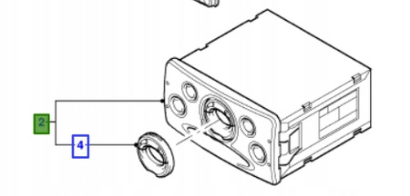 RADIO KASETOWE FORD TRANSIT Mk4 Mk5 FIESTA Mk5 ESCOER Mk7 _1086846_97VP-18C838-AA