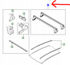 BAGAŻNIK DACHOWY FORD FOCUS Mk2 KOMBI NA RELINGI 2004-2008 _1429305_AM4M5J-55A062-AB