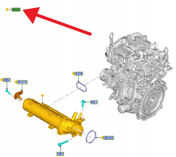KOLEKTOR SSĄCY 1.5 EB PUMA KUGA FIESTA FOCUS 2018- 2556710 _ HX7G-9424-BA