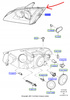 REFLEKTOR HALOGENOWY LEWY FORD C-MAX Mk1 2007-2010_1707469_7M51-13W030-AD