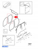 USZCZELKA KAROSERYJNA DRZWI TYŁ VOLVO XC90 2016- OEM/OE 32342437
