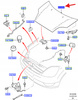 MASKA POKRYWA SILNIKA FORD FOCUS MK1 MK2 2004- 1532551 _ P5N11-N16610-AF