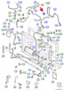 PRZEWÓD KLIMATYZACJI GALAXY 1994-2000 1029742 _ 95NW-19835-AE