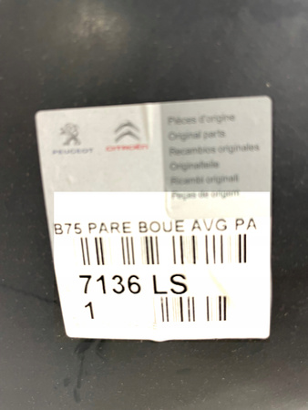 NADKOLE ORYGINAŁ OE PSA 7136LS Citroen C4 / DS4