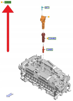 CEWKA ZAPŁONOWA 2.0 EB FORD FOCUS EDGE KUGA 2020- 2272949 _ JX6E-12A366-BA