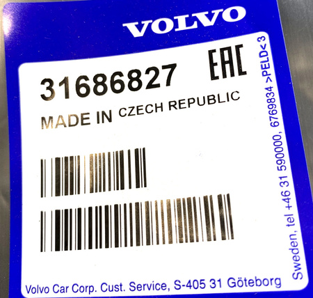 Obudowa silnika Volvo OE 31686827