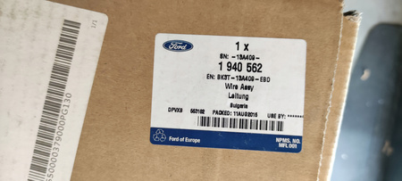 WIĄZKA ELEKTRYCZNA TYLNA FORD TRANSIT Mk7 2014-19_2386786_BK3T-13A409-EBH
