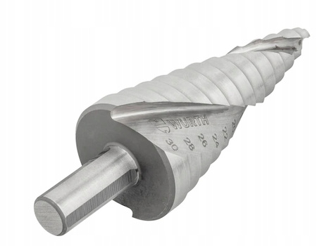 WURTH Stopniowe wiertło spiralne HSS Perf. D6-30MM