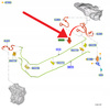 CZUJNIK CIŚNIENIA PALIWA 1.0 EB FORD FOCUS 18- OE 5795088 _ FU5A-9F972-AB