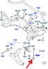 ŁĄCZNIK STABILIZATORA PRZÓD FORD CONNECT 2002- 2601143 _ 2T14-3B438-BC