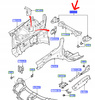 WSPORNIK BELKI PRZEDNIEJ PRAWA FORD MONDEO Mk4 07- 1506655 _ 7G9N-5E052-AB 