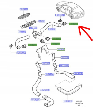 KRATKA NAWIEWU FORD MONDEO SMAX GALAXY 2006-15_1688403_6M21-U018B09-AF3YYW