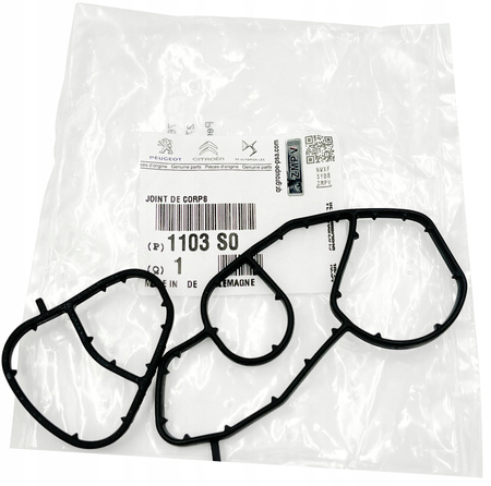USZCZELKA OBUDOWY FILTRA OLEJU CITROEN C1 C2 C3 C4 C5 DS3 DS4 DS5 OE 1103S0