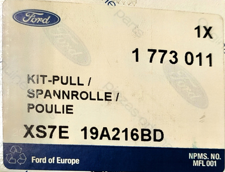 KOŁO PASOWE LUŹNE FORD MONDEO Mk3 TRANSIT Mk5_1773011_XS7E-19A216-BD