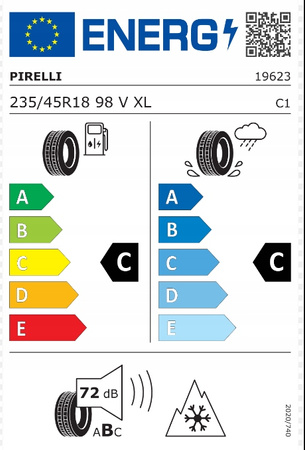 Opona zimowa Pirelli Winter SottoZero Serie II 235/45R18 98 V (3PMSF)(XL)