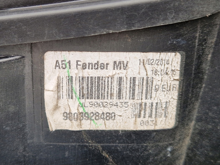 Citroen C3 lampa tył prawa 9803928480