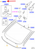 SZYBA PRZEDNIA FORD GALAXY MK3 2006- 1753146 _ 6M21-U03100-GT