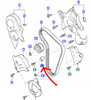 ROLKA PASKA ROZRZĄDU FORD GALAXY Mk2 2000-2002 1.9D _1100585_XM21-6K297-AA
