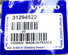 Mocowanie wewnętrzne lampy Volvo S60, V60 31294522