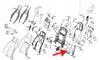 PODUSZKA POWIETRZNA FOTELA KIEROWCY MERCEDES W204 W207 OE A2078600302