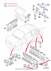 WKŁADKA ZAMKA PRAWY PRZÓD FORD MONDEO Mk1 Mk2_7111468_93BB-F220K51-AA