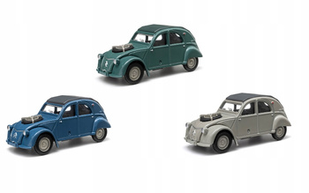 MODELIK SAMOCHODOWY CITROEN 2CV SAHARA 1:64 OE