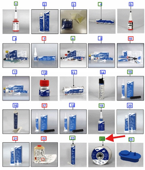 MASA USZCZELNIAJĄCA PODSZYBIE FORD RÓŻNE MODELE 1935161 _ FU7J-M3G4620-AA