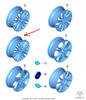 FELGA ALUMINIOWA 17" 7J 5x108 FORD FOCUS Mk4 2246336 _ JX7C-1007-N1A