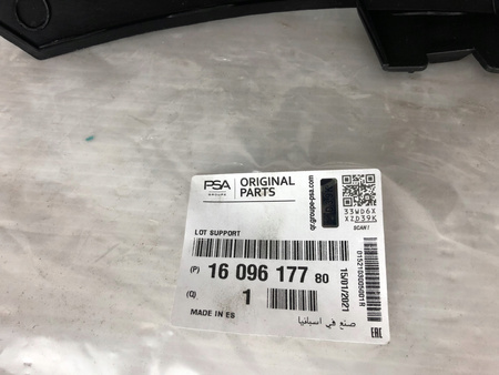 MOCOWANIE ZDERZAKA TYŁ ŚLIZG LEWY PRAWY CITROEN C4 PICASSO OE 1609617780