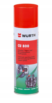 SPRAY MIEDZIANY MIEDZIOWY WURTH CU 800 300ml