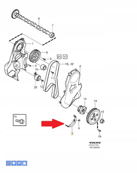 OBUDOWA ROZRZĄDU D5 B5 VOLVO S60 V60 2011- XC60 XC70 2009- OE 30757554