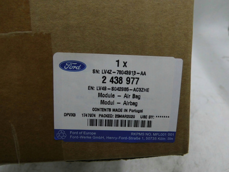 PODUSZKA POWIETRZNA KIEROWCY FORD KUGA Mk3 2020- _ 2438977 _ LV4B-S042B85-AC3ZHE