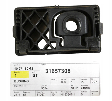 Tuleja Volvo OE 31657308