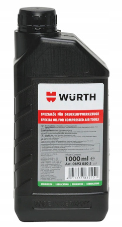 WURTH Olej specjalny do narzędzi pneumatycznych 1L