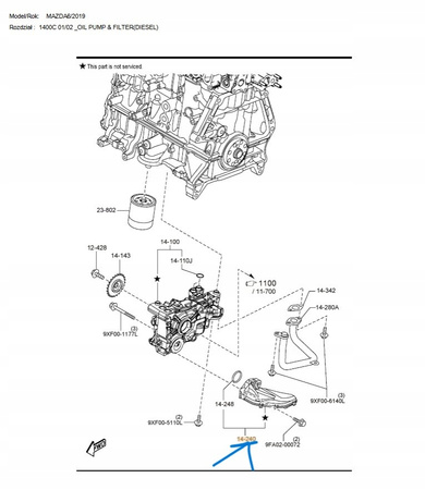 Smok Olejowy - Mazda 3 BM/BN Mazda 6 GJ/GL CX-5 KF_SH0114240