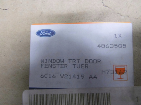SZYBA BOCZNA LEWA PRZÓD FORD TRANSIT Mk6 2006- 1828177 _ 6C16-V21419-AB 