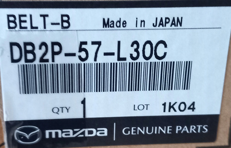 Napinacz wstępny prawy - Mazda 2 DJ Mazda CX-3 DK_DB2P57L30C