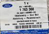 LISTWA ZGARNIAJĄCA PRAWY TYŁ FORD FIESTA Mk7_ 1763368 _ 8A61-A20562-BK