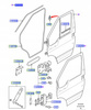DRZWI PRZEDNIE PRAWA STR FORD TRANSIT Mk6 2006-14