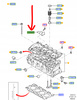 CZUJNIK POŁOŻENIA WAŁKA ROZRZĄDU FORD 1.6 2.0 TDCI FOCUS Mk2 C-MAX Mk2 FIESTA Mk6 Mk7 FUSION _1695278_3M5Q-12K073-CA