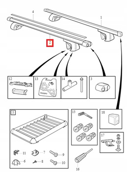 ALUMINIOWE POPRZECZKI DACHOWE VOLVO XC60 09-17r OE 31454717
