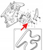 ROLKA NAPINACZA PASKA 4.4 B8 VOLVO XC90 2005- S80 2007- OE 31216198
