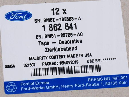 FOLIA CHRONNA ZDERZAKA TYŁ FORD PUMA 2019- OE