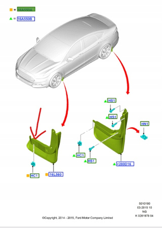 CHLAPACZE PRZÓD FORD MONDEO Mk5 2014-_5225198_DS7J-16D576-AA5YZ9