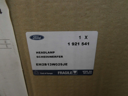 REFLEKTOR PRAWY FORD GALAXY Mk4 2015- 2240608 _ EM2B-13W029-JH