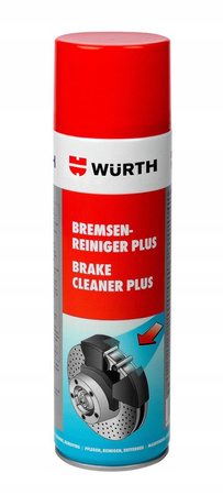 ZMYWACZ DO HAMULCÓW WURTH PLUS 500ML UNIWERSALNY