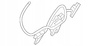Mercedes-Benz OE A2227500185 ZAMEK KLAPY