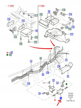 FILTR PALIWA FORD EXPLORER Mk1 Mk2 WINDSTAR Mk1 _ 3321582 _ F0TE-9155-AA