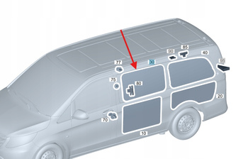 PŁYTA OSŁONA BOKU LEWY PRZÓD MERCEDES VITO W447 W639 OE A6396920702