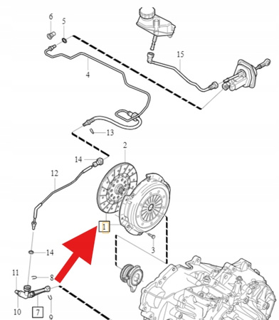 SPRZĘGŁO DOCISK KOMPLET M66 M76 VOLVO S90 V90 S60 V60 XC60 OE 31492036
